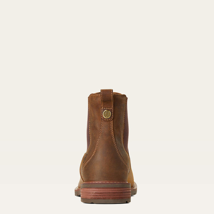 (Ariat) Wexford Waterproof Chelsea Boot - Weathered Brown (Men's)