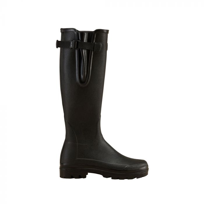 (Le Chameau) Vierzonord Neoprene Wellington Boots - 'Noir' (Women's)