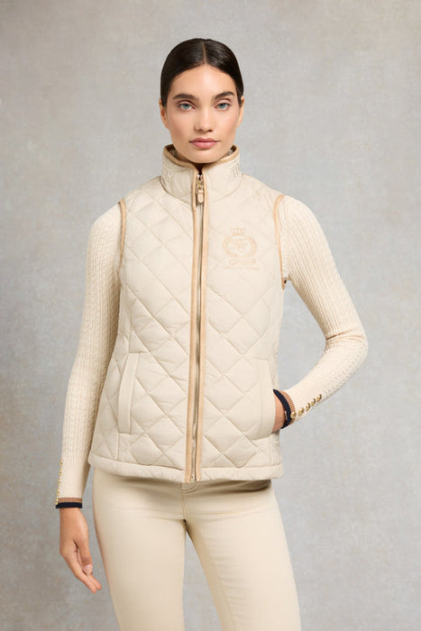 (Holland Cooper) Lightweight Country Gilet - Barley (Women's)