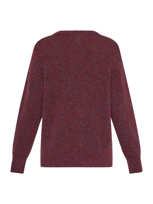 (Red Green) Kornelia Jumper - Egg Plant (Women's)