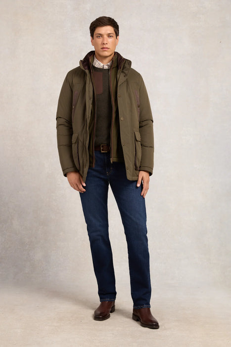 (Holland Cooper) Stamford Field Coat - Khaki (Men's)