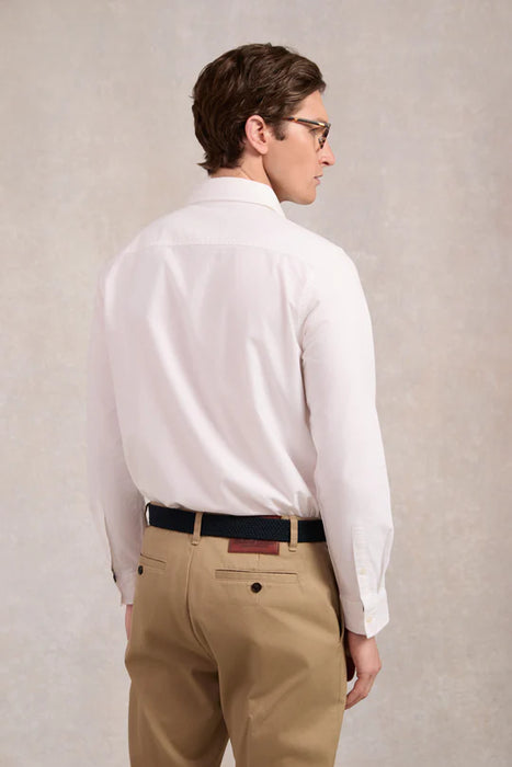 (Holland Cooper) Men's Classic Oxford Shirt - White (Men's)