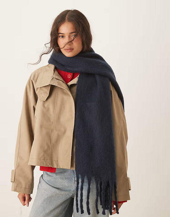 SALE - Barbour Ellison Scarf - Navy (Women's)