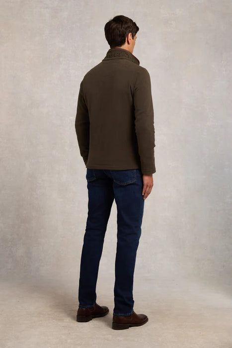 (Holland Cooper) Country Fleece Jacket -  Khaki (Men's)
