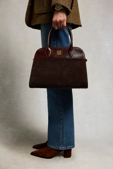 (Holland Cooper) Heritage Tote - Walnut (Women's)
