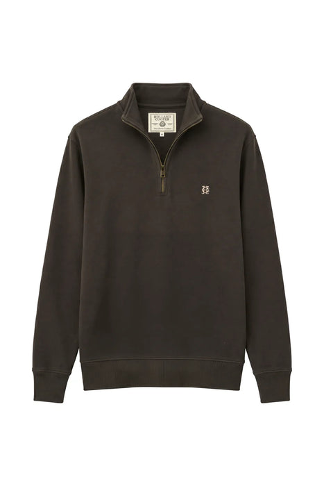 (Holland Cooper) Classic Quarter Zip Sweat - Bournville (Men's)