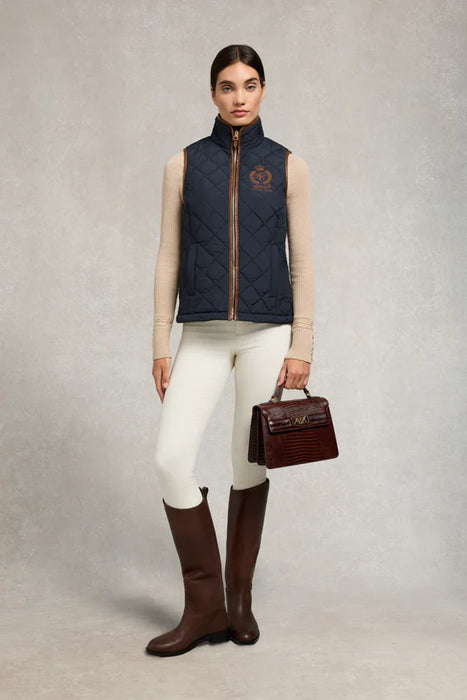 (Holland Cooper) Lightweight Country Gilet - Ink Navy (Women's)