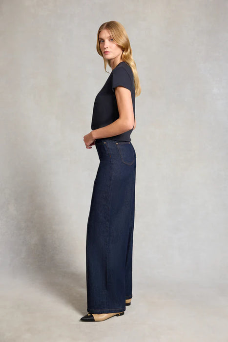 (Holland Cooper) Monogram Tee - Ink Navy (Women's)