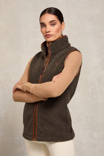 (Holland Cooper) Country Fleece Gilet - Borg (Women's)
