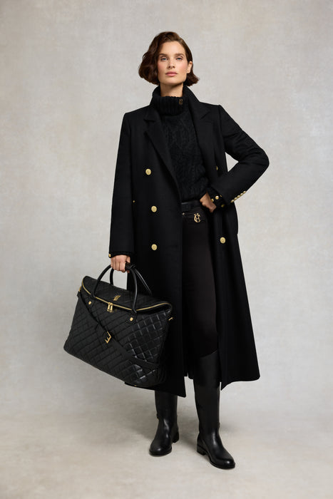 (Holland Cooper) Noveli Roll Neck Knit - Black (Women's)