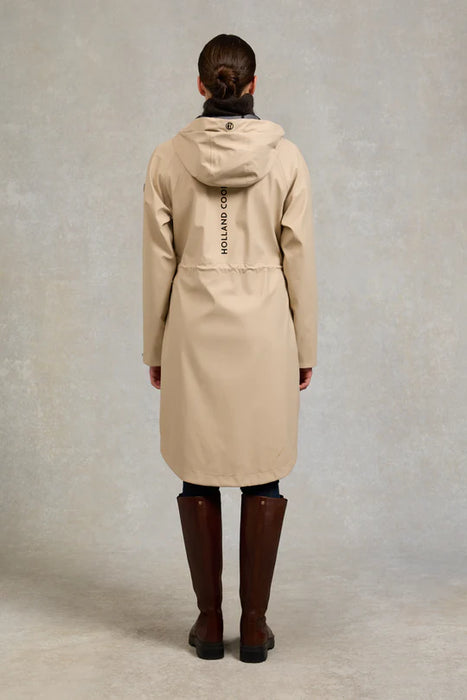 (Holland Cooper) Chartwell Rain Parka - Stone (Women's)