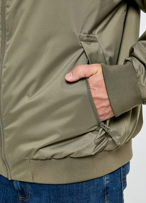 (Dubarry) Starboard Waterproof Blouson Jacket - Kelp (Men's)