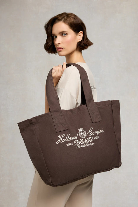 (Holland Cooper) Essential Tote Bag - Chocolate (Women's)
