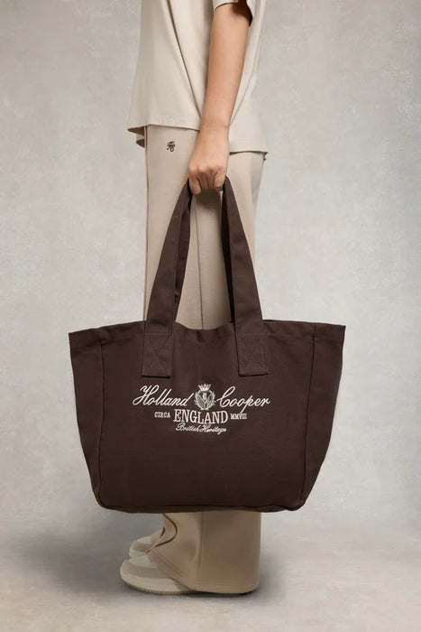 (Holland Cooper) Essential Tote Bag - Chocolate (Women's)