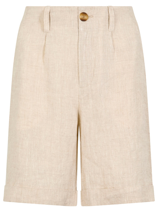 (Dubarry) Maryland Linen Shorts - Oatmeal (Women's)