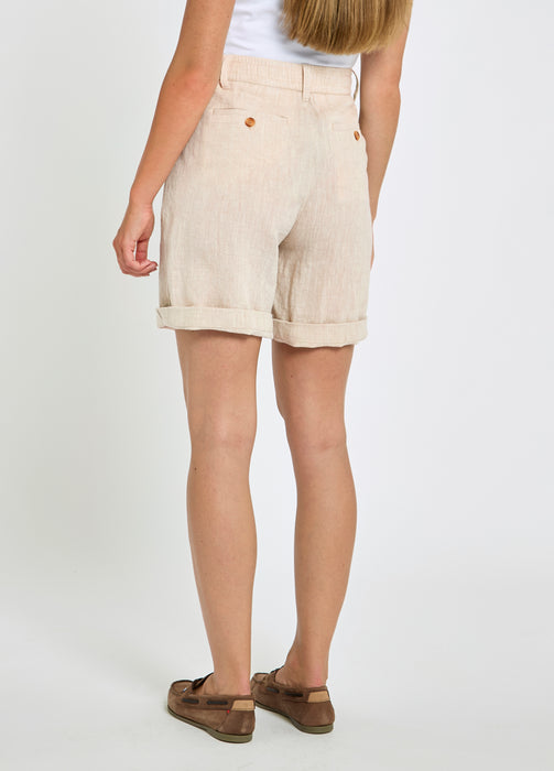 (Dubarry) Maryland Linen Shorts - Oatmeal (Women's)