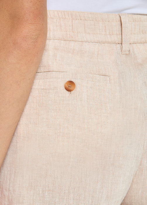 (Dubarry) Maryland Linen Shorts - Oatmeal (Women's)