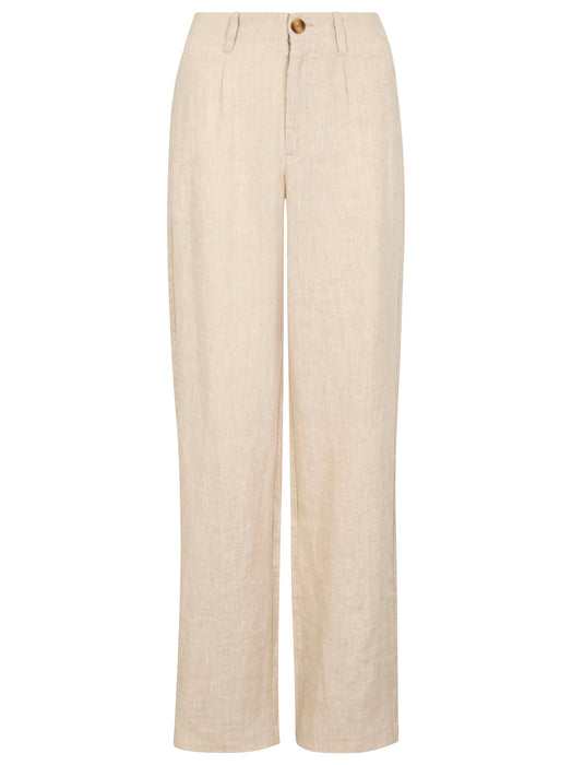 (Dubarry) Kelby Linen Trousers - Oatmeal (Women's)