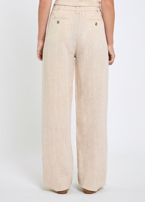 (Dubarry) Kelby Linen Trousers - Oatmeal (Women's)
