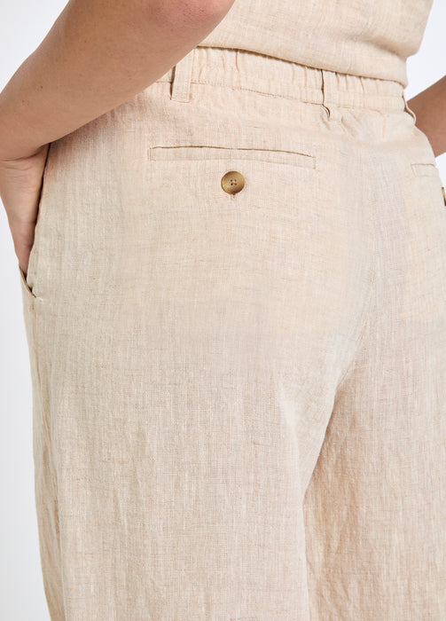 (Dubarry) Kelby Linen Trousers - Oatmeal (Women's)