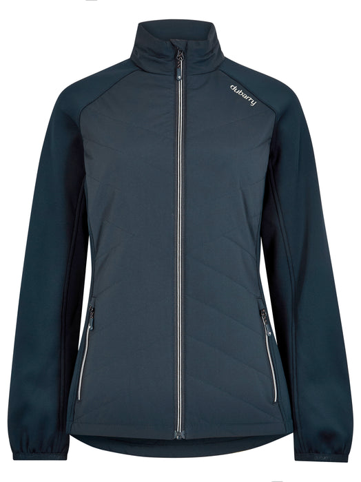 (Dubarry) Seamist Lightweight Hybrid Jacket - Navy (Women's)
