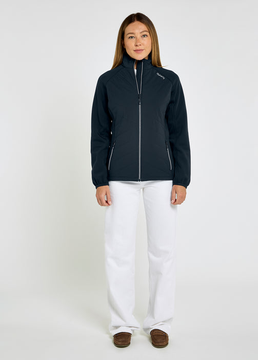 (Dubarry) Seamist Lightweight Hybrid Jacket - Navy (Women's)