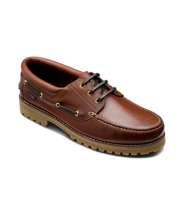 (Loake) '523' Moccasin - Brown Waxy (Men's)