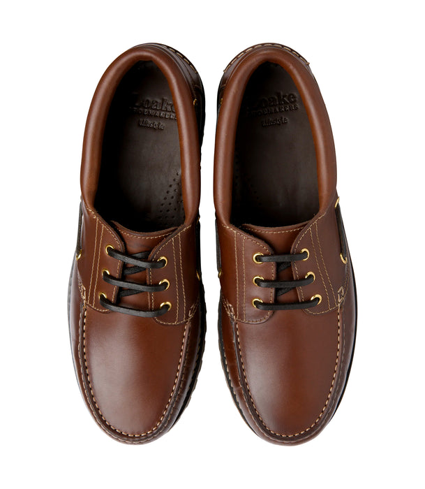 (Loake) '523' Moccasin - Brown Waxy (Men's)