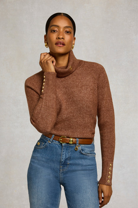 (Holland Cooper) Tori Knit - Latte (Women's)