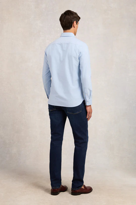 (Holland Cooper) Men's Classic Oxford Shirt - Sky Blue (Men's)