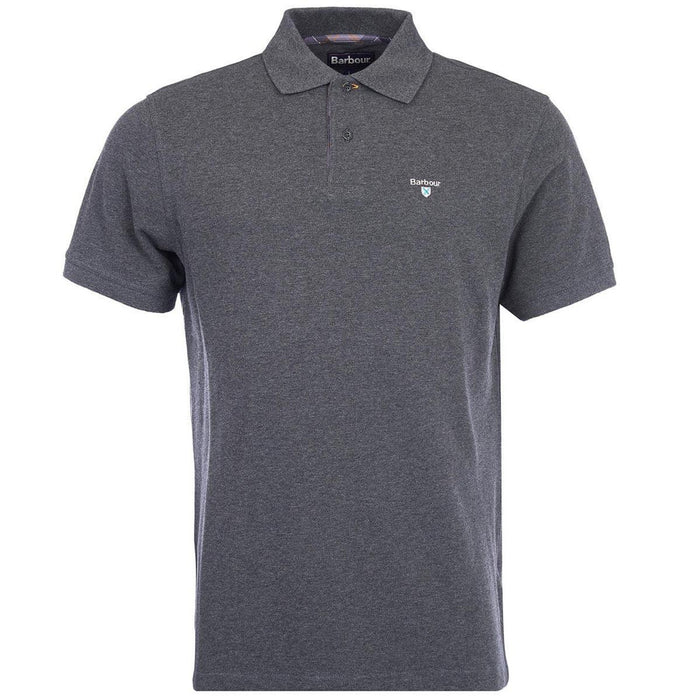 SALE - Barbour - Tartan Pique Polo - Slate Marl (Men's)