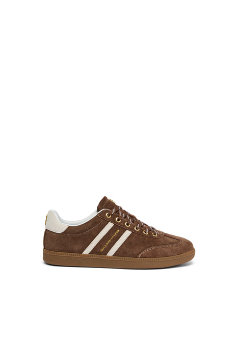 (Holland Cooper) Knightsbridge Court Trainer - Chocolate (Women's)