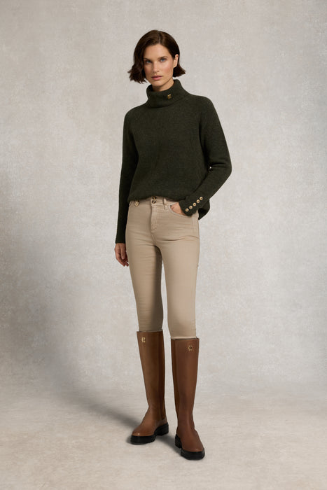 (Holland Cooper) Tori Knit - Forest Green (Women's)