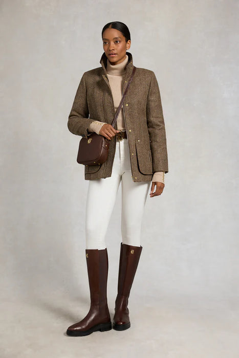 (Holland Cooper) Country Classic Jacket - Bourbon Tweed (Women's)