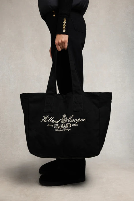 (Holland Cooper) Essential Tote Bag - Black (Women's)