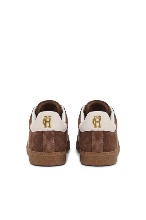 (Holland Cooper) Knightsbridge Court Trainer - Chocolate (Women's)