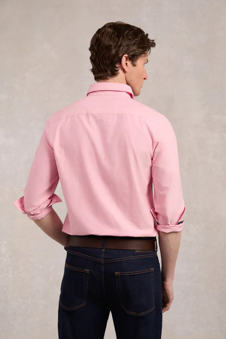 (Holland Cooper) Men's Classic Oxford Shirt - Soft Pink (Men's)