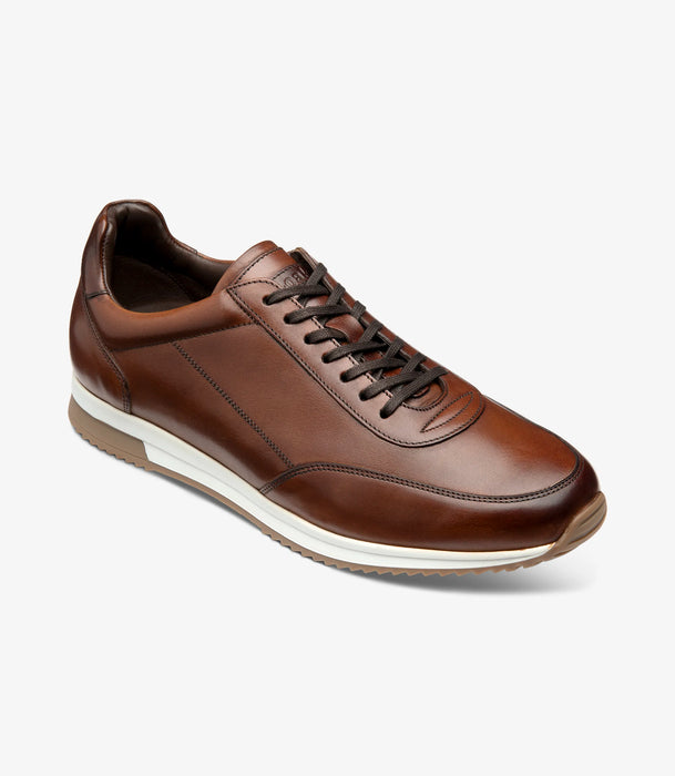 (Loake) Bannister Trainer - Cedar Calf Leather (Men's)