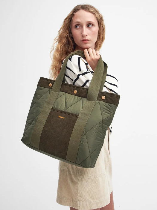 (Barbour) Healy Quilted Tote Bag (Women's)