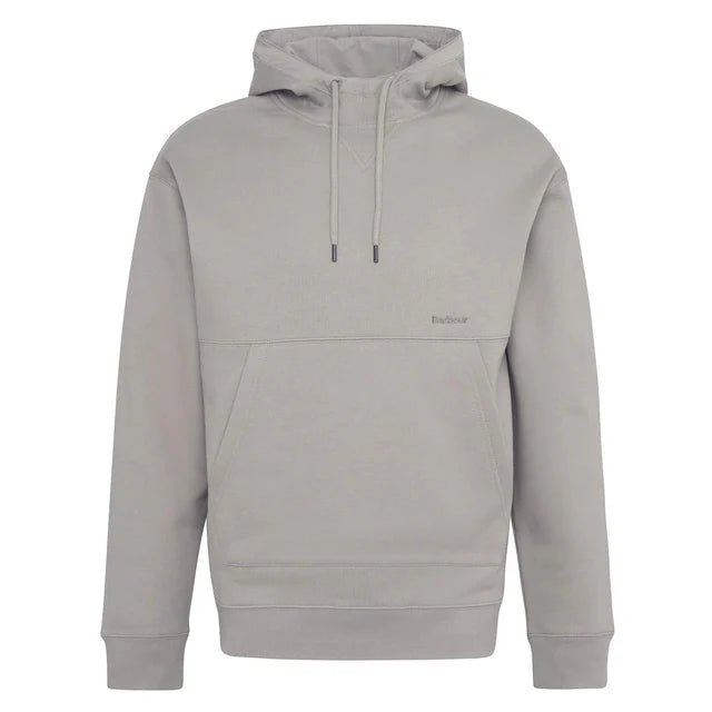 (Barbour) Yalding Hooded Sweatshirt - Concrete (Men's)
