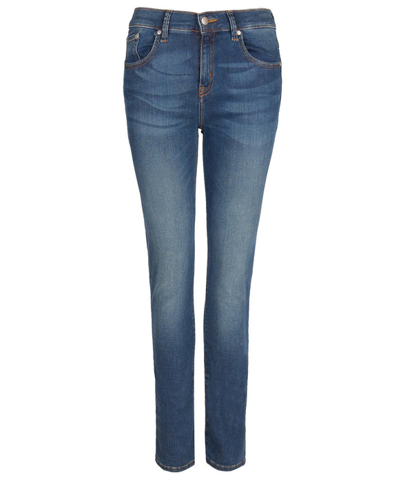 Barbour Essential Slim Jean Worn Blue (Womens)