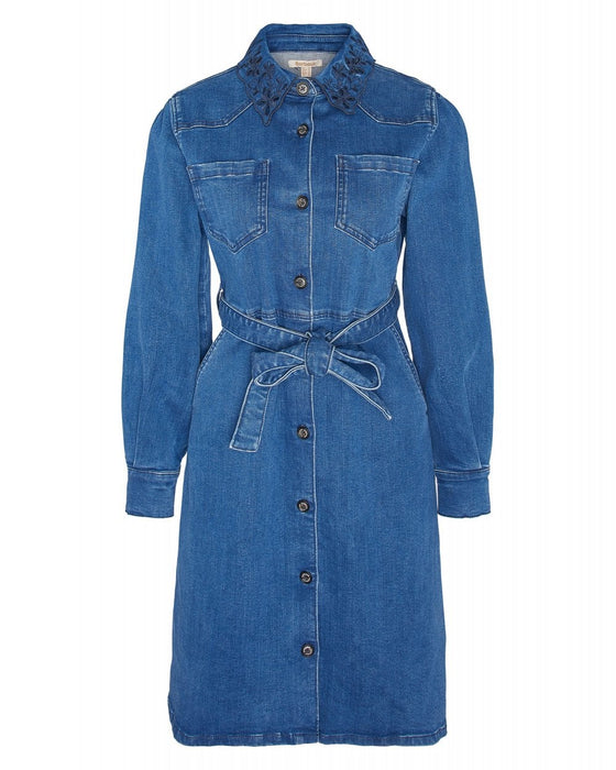 Barbour Longfield Dress Authentic Wash (Womens)