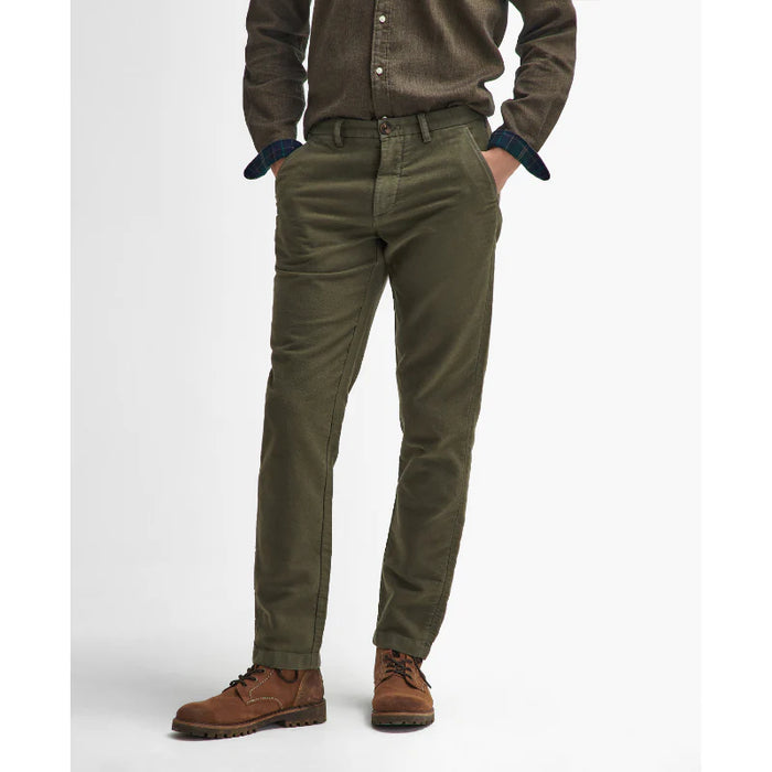 (Barbour) Moleskin Tailored Fit Trousers (Men's)