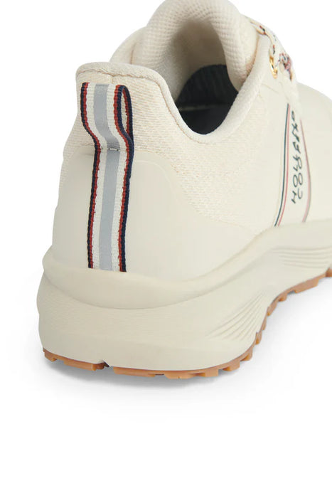 (Holland Cooper) Burghley Waterproof Trainer - Ecru (Women's)