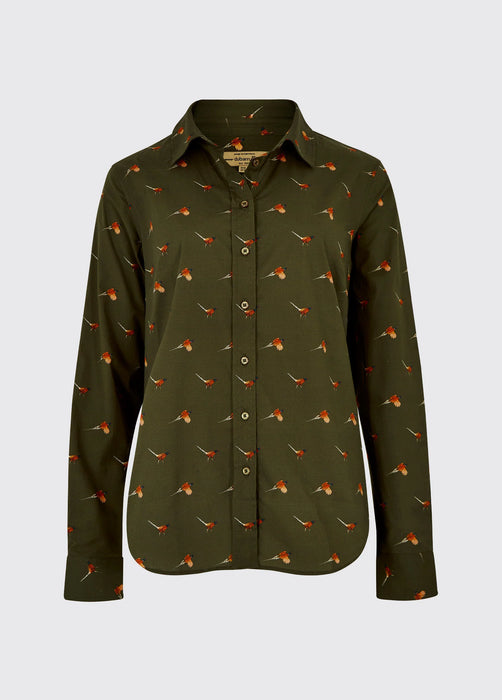 (Dubarry) Calamint Pheasant Print Shirt (Women's)