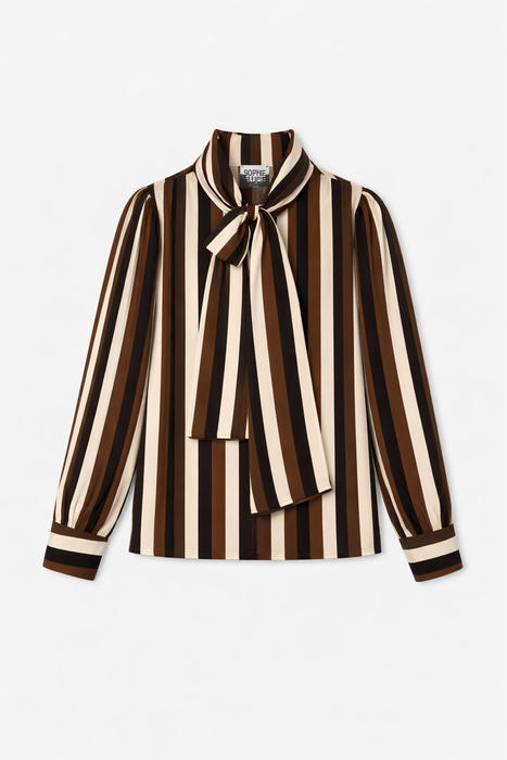 (Sophie+Lucie) BLUSA LAZO TRIO Blouse - MARRON (Women's)