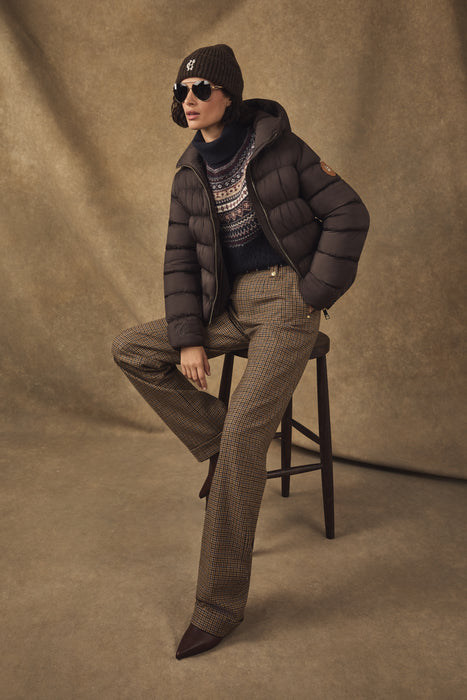 (Holland Cooper) Classic Embroidered Beanie (Women's)