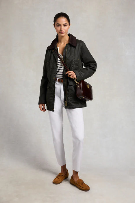(Holland Cooper) Classic Waxed Jacket (Women's)