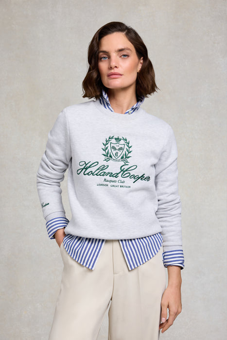 (Holland Cooper) Collegiate Crew Neck Sweat (Women's)