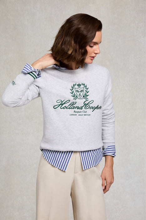 (Holland Cooper) Collegiate Crew Neck Sweat (Women's)